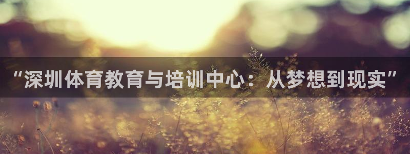 欧亿体育官方正版app集团E.ON：“深圳体育教育与