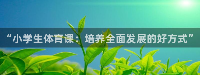 欧亿体育官方正版app集团：“小学生体育课：培养全面