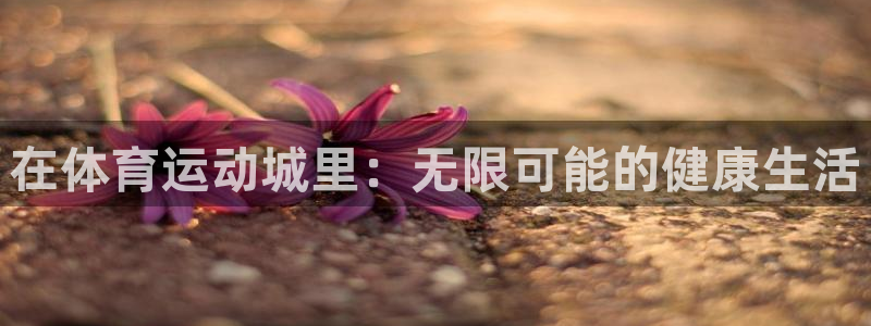 欧亿体育官方正版app代理：在体育运动城里：无限可能的健康生